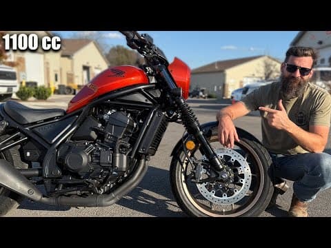 Why The New Honda Rebel 1100 Is Better Than Anyone Thought...