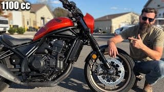 Why The New Honda Rebel 1100 Is Better Than Anyone Thought...
