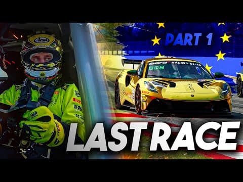 The European Gt4 Final - Barcelona Race 1 - Lotus Emira Gt4