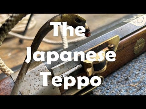 The Japanese Teppo/tanegashima - Snapping Matchlock