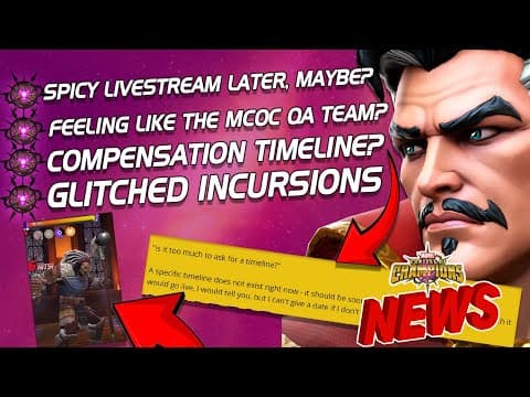 Livestream | Issues And Bugs | Compensation Timeline And More [mcn]