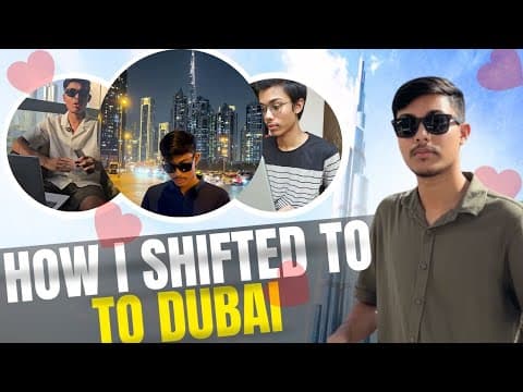 How To Shift Dubai From India As A Trader | Hindi