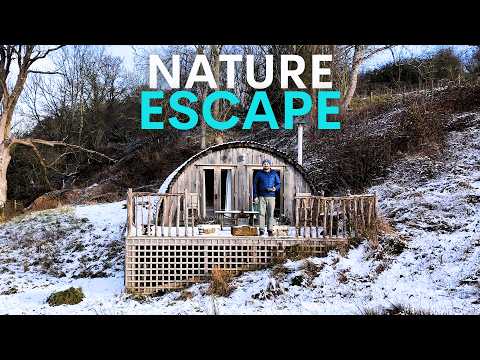 Staying In A Tiny Cabin In The Middle Of Winter