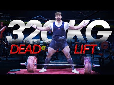 Finally 320 Kg Deadlift - Singha