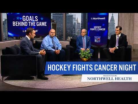 New York Rangers Celebrate Hockey Fights Cancer Night Presented By Northwell Health