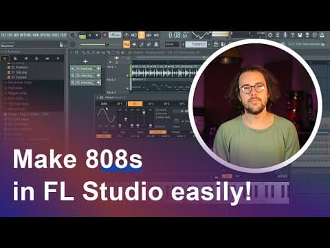 How To Make And Customize An 808 Bass Synth In Fl Studio