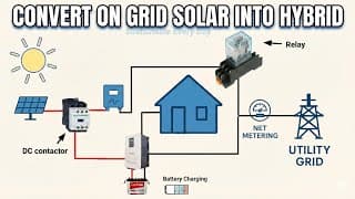 Convert Ongrid To Hybrid Solar