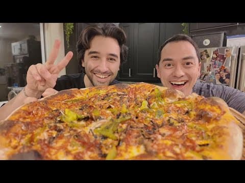 Cooking Pizza For The Family
