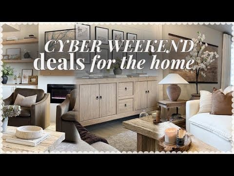 Cyber Weekend Sales For The Home! Major Discounts On Furniture, House  Essentials, Decor, And More!
