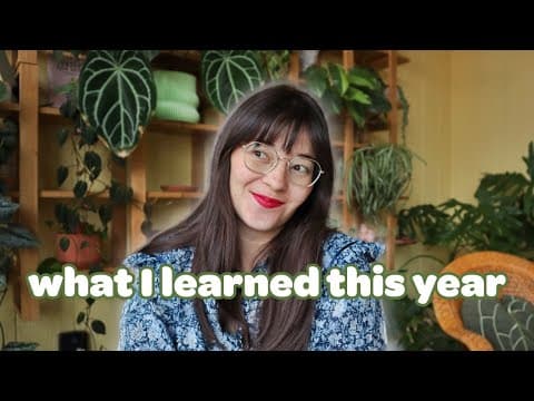 Lessons From My Houseplants In 2025 ✨🪴