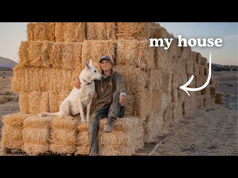 Building My Own House Off-grid // Foundation & Learning Everything As I Go