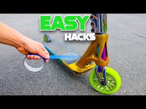 3 Easy Scooter Hacks To Make You Better At Scootering