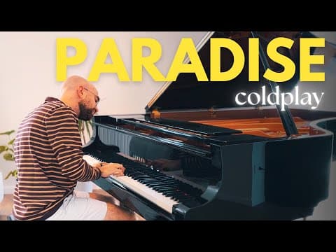 Paradise By Coldplay (epic Piano Cover)