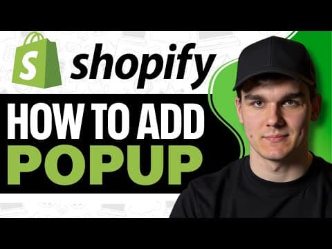 How To Add Popup To Shopify Store (full Guide)