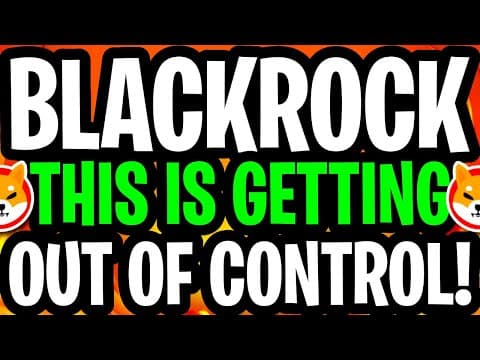 Shiba Inu: Blackrock Just Did It Again! Last Chance To $0.01! - Shiba Inu Coin News Today