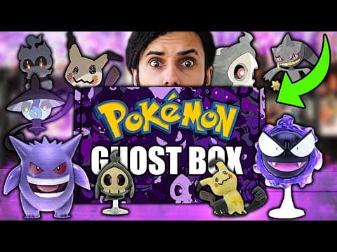 Opening A Truly Terrifying Pokemon Mystery Box *pokemon Ghost Theme Box*