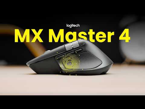 Logitech Mx Master 4 Review - The Last Productivity Mouse You'll Need