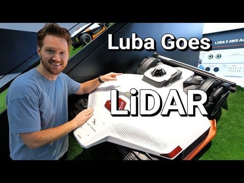 Mammotion Is Turning To Lidar For Tri-fusion Accurate Robot Mowing