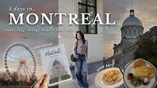 3 Days In Montreal 🏛️🌿 Iconic Photo Spots + Sightseeing, Best Restaurants (bagels, Brunch, Cafes)