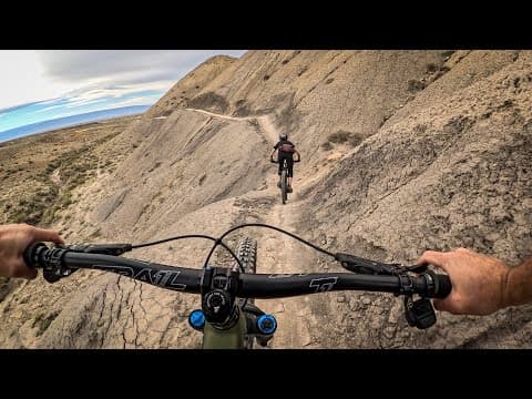 It's All Fun And Flow Until You're Flying Off A Cliff! | Mountain Biking 18 Road In Fruita, Colorado