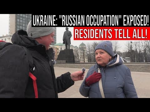 "russian Occupation Of Eastern Ukraine" Residents Speakout