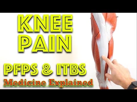 Knee Pain - Patellofemoral Pain Syndrome (pfps) Vs Iliotibial Band Syndrome (itbs) - Dr Gill