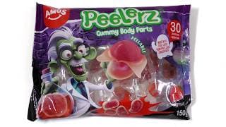Peelerz Gummy Brain, Finger, Ear, Foot