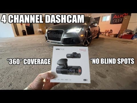 Finally No Blind Spots! Vantrue N5s 4 Channel Dash Cam Review