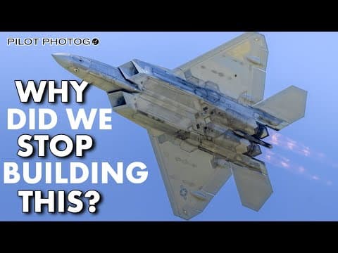 Why No One Has Built Another F-22 Raptor