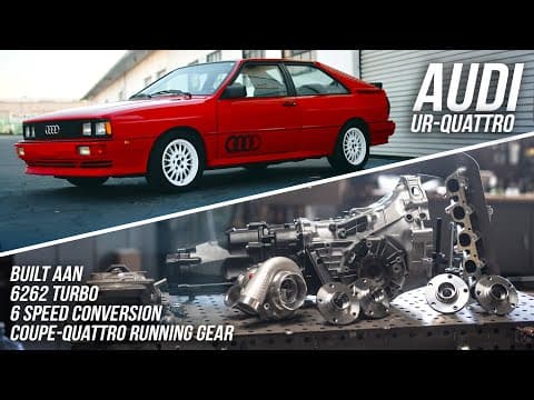 My Audi Quattro Is Back Under The Knife // New Gearbox, Turbo, Seats, And More!