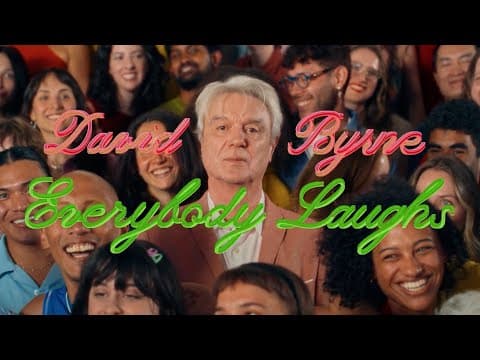 David Byrne - "everybody Laughs" (official Music Video)