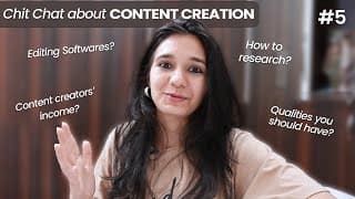 Ep5 - All About Content Creation, Finances And Youtube Growth | Drishti Sharma
