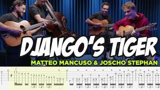 Django's Tiger - Matteo Mancuso & Joscho Stephan Trio - Guitar Tab Transcription