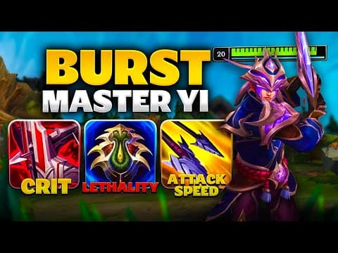 The Ultimate Burst Master Yi Build Vs Kha'zix Top Lane