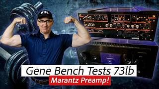 Marantz Link 10n 73lbs Preamp Bench Test Results!
