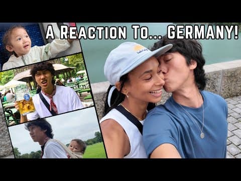 My Korean Husband's First Time In Germany (reactions, Food, Family Trip, Travel With Baby & Toddler)