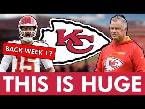 Massive Chiefs News: Patrick Mahomes Injury Timeline Revealed By Chiefs Staff