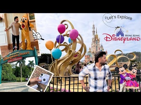 Disneyland, Hongkong Full Tour | A Magical Experience 😍