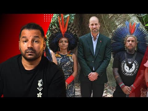 Príncipe William No Brasil - Vergonha Global!