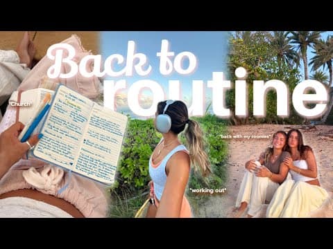 Reset Vlog || Lock Back In With Me: Workouts, Cleaning, & Grocery Shopping!