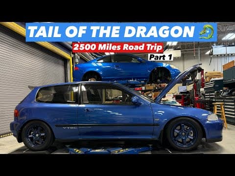 2500 Miles Road Trip Prep // Tail Of The Dragon In North Carolina (part 1)