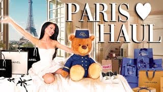 Unboxing Everything I Bought In Paris!