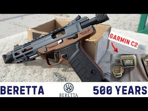 Beretta 500 Years Range Day 2026 And The New Garmin Xero C2!