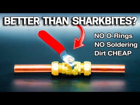 Move Over Sharkbites...solder-free Plumbing Just Got Easier With Compression Valves