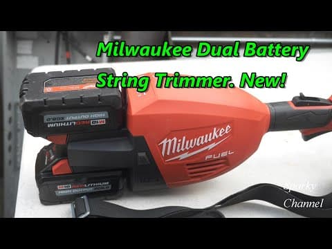 Milwaukee M18 Dual Battery 17" String Trimmer 3006-22