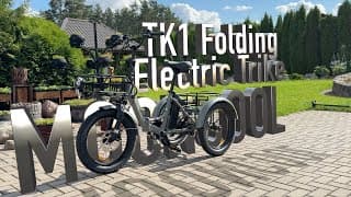 Tk1 Folding Electric Trike Review – Comfort, Stability & Utility