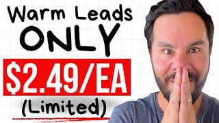 Get Warm Seller Leads For Only $2.49 Per Lead (don't Wait This Time!)
