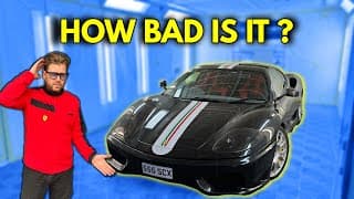 I Took My "ruined" Ferrari To A Professional Body Shop ..... They Were Horrified !
