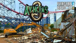 Aviktas Construction Begins! - Blackpool Pleasure Beach New 2026 Ride!