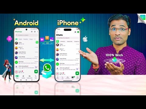 How To Transfer Whatsapp Messages From Android To Iphone - Without Factory Reset (100% Working)
